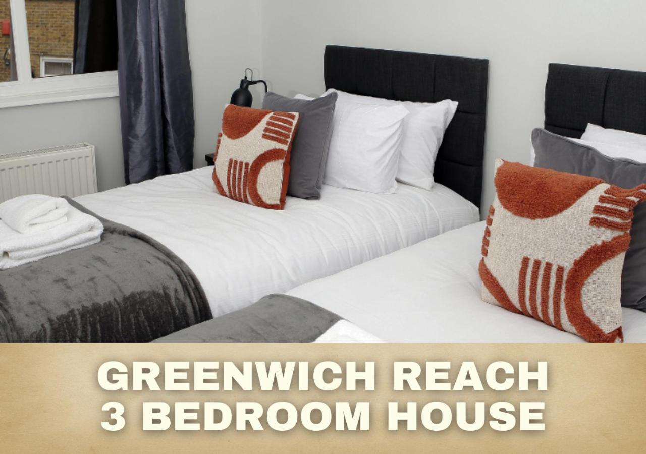 3-Bed House With Parking Near London O2 Apartment Exterior photo